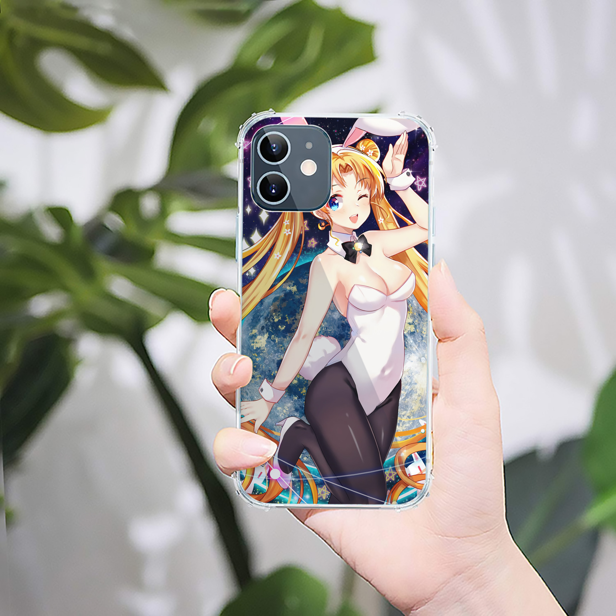 （画像用） 美少女戦士セーラームーン Sailor Moon 【iPhone 12シリーズ対応】透明スマホケース（クリアソフトケース）